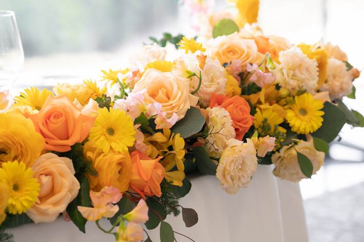 会場装花
